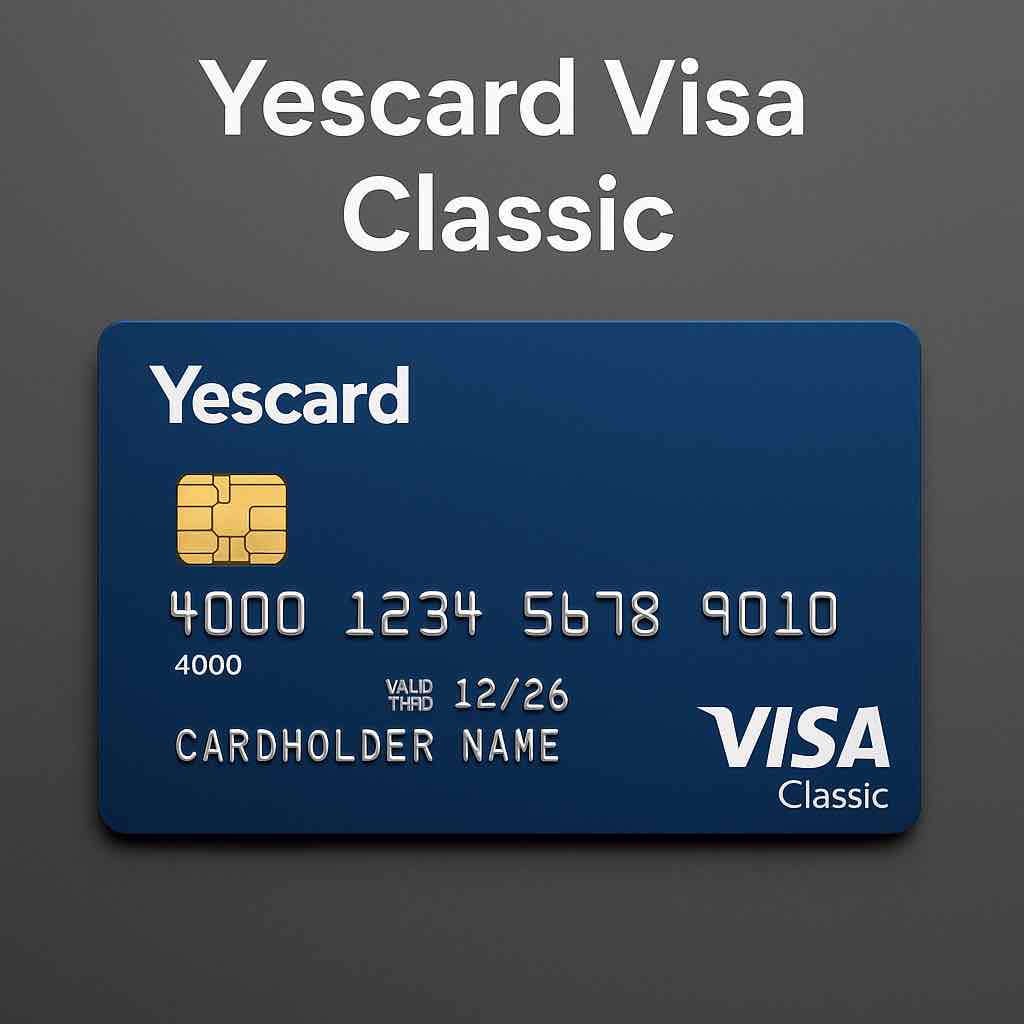Yescard Visa Classic – 149,99 € | Retrait 2×500 €/jour | Plafond 7 000 €